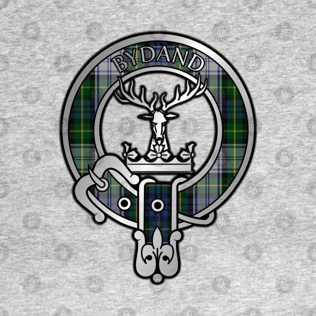 Clan Gordon Dress Tartan Crest by Taylor'd Designs